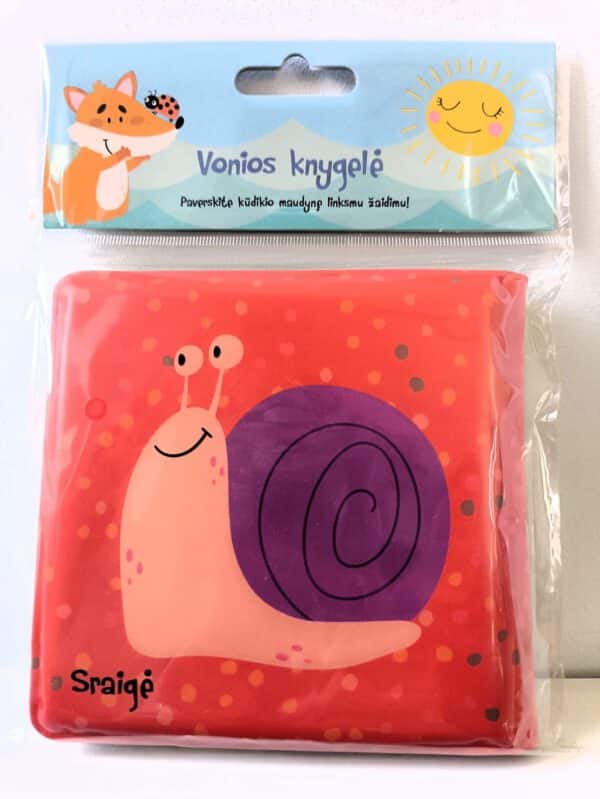 Vonios knyga. Sraigė (su garsu)