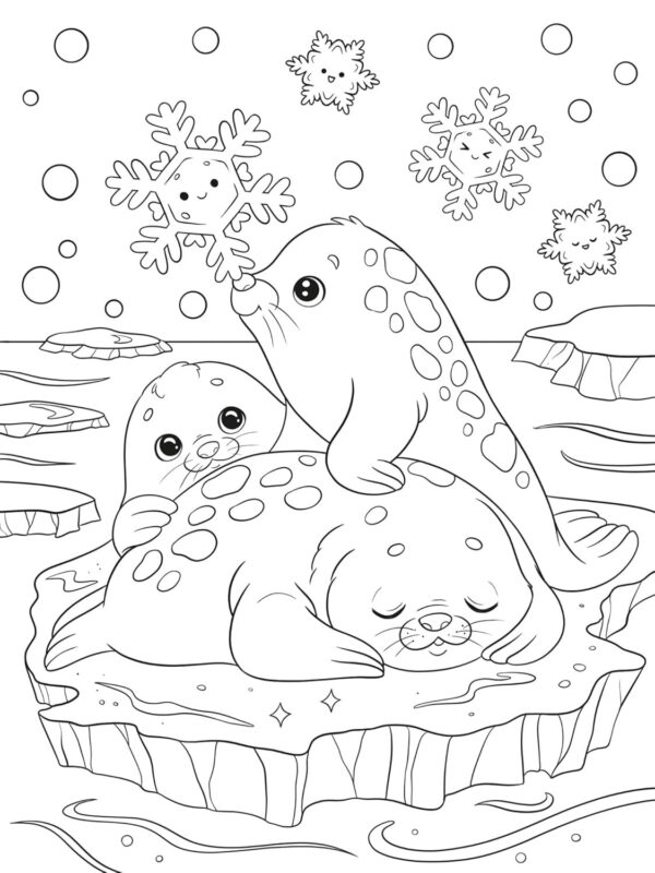 Puffy Art Super Cute (Bumpy Line Colouring Book) - Image 3