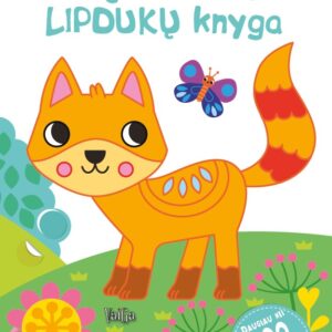 Pirmoji spalvų ir lipdukų knyga. Kačiukas