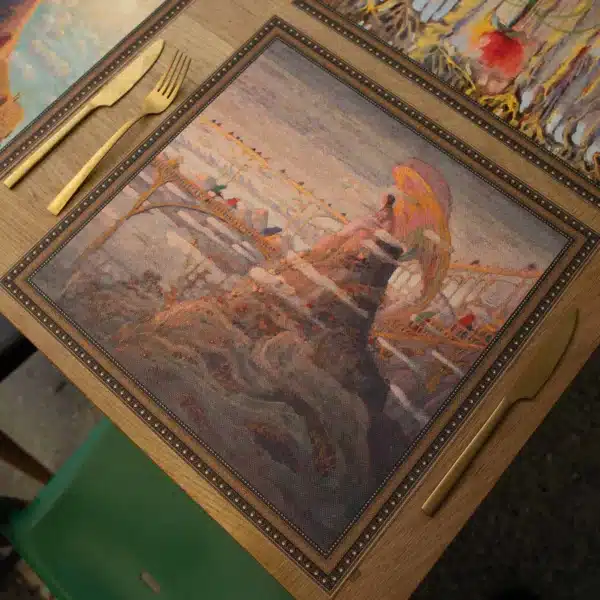 Stalo padėkliukai ,,M. K. Čiurlionis No. 1" (6 vnt.) - Image 3