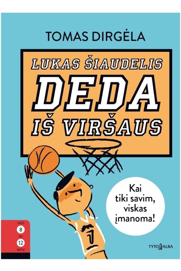 Lukas Šiaudelis deda iš viršaus