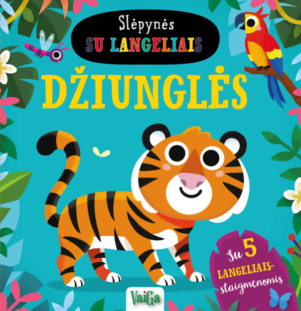 Džiunglės. Slėpynės (iššokantys langeliai)