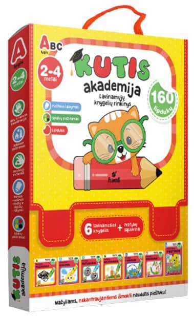 kutis-akademija-a-lygis-lavinamuju-knygeliu-rinkinys