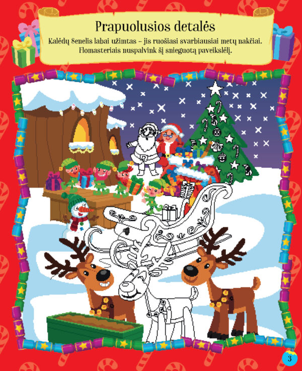 Linksmasis Kalėdų maišelis - Image 2