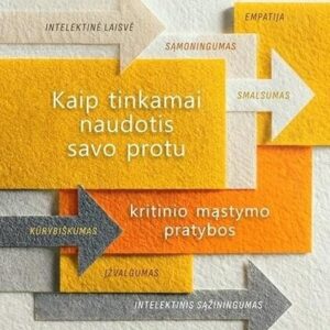 Kaip tinkamai naudotis savo protu