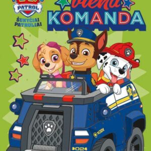 Šunyčiai patruliai. Mes - viena komanda. Spalvinimo knyga