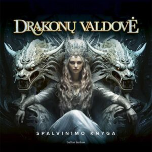 Drakonų valdovė. Spalvinimo knyga