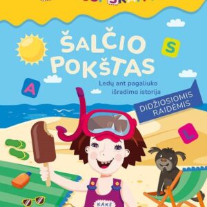 Šalčio pokštas. Ledų ant pagaliuko išradimo istorija. Mokausi skaityti. Antras žingsnis